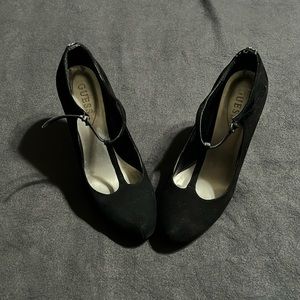 Guess Heels Black